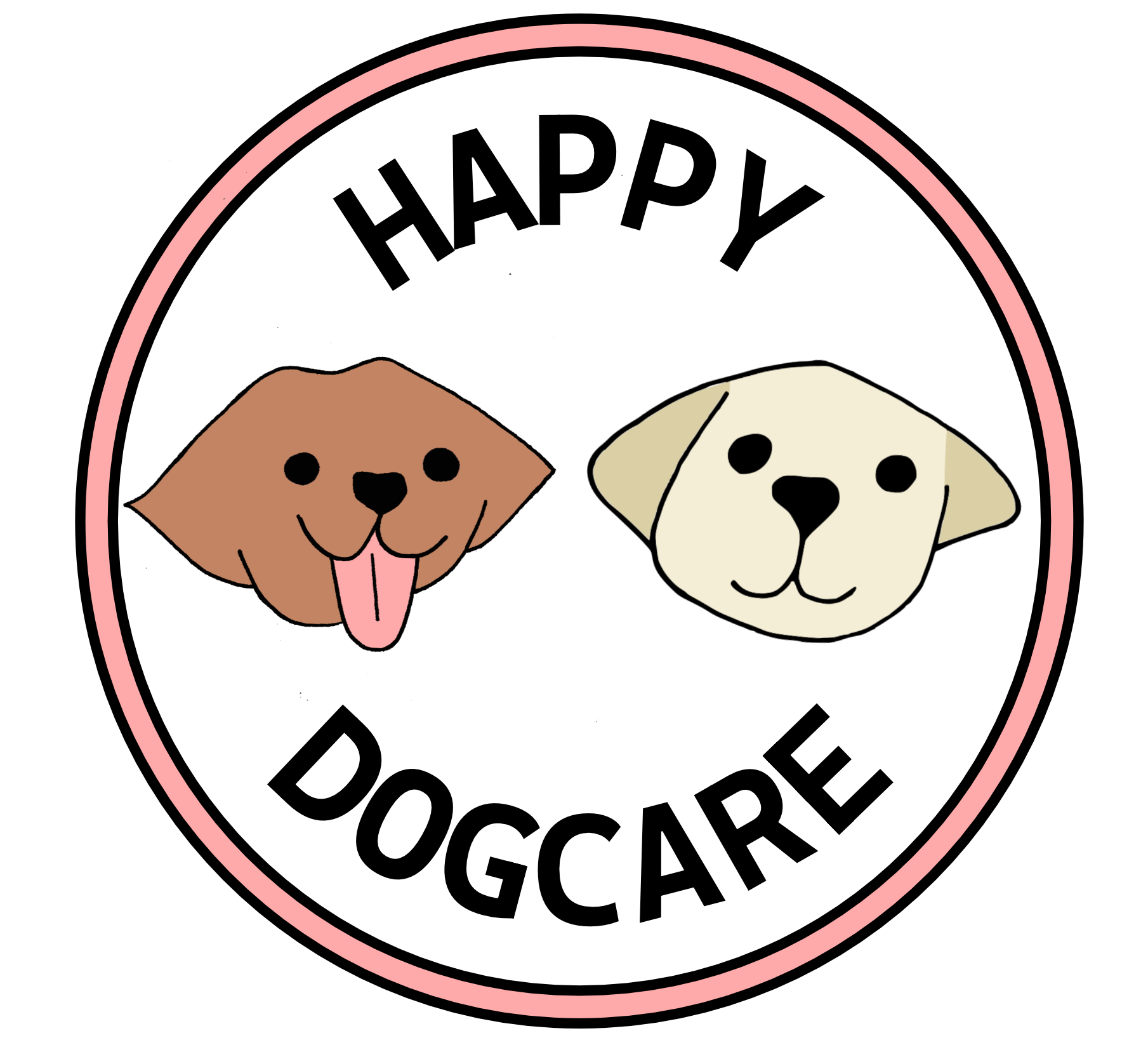 Happy Dog Care Logo